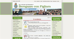 Desktop Screenshot of comune.beregazzoconfigliaro.co.it